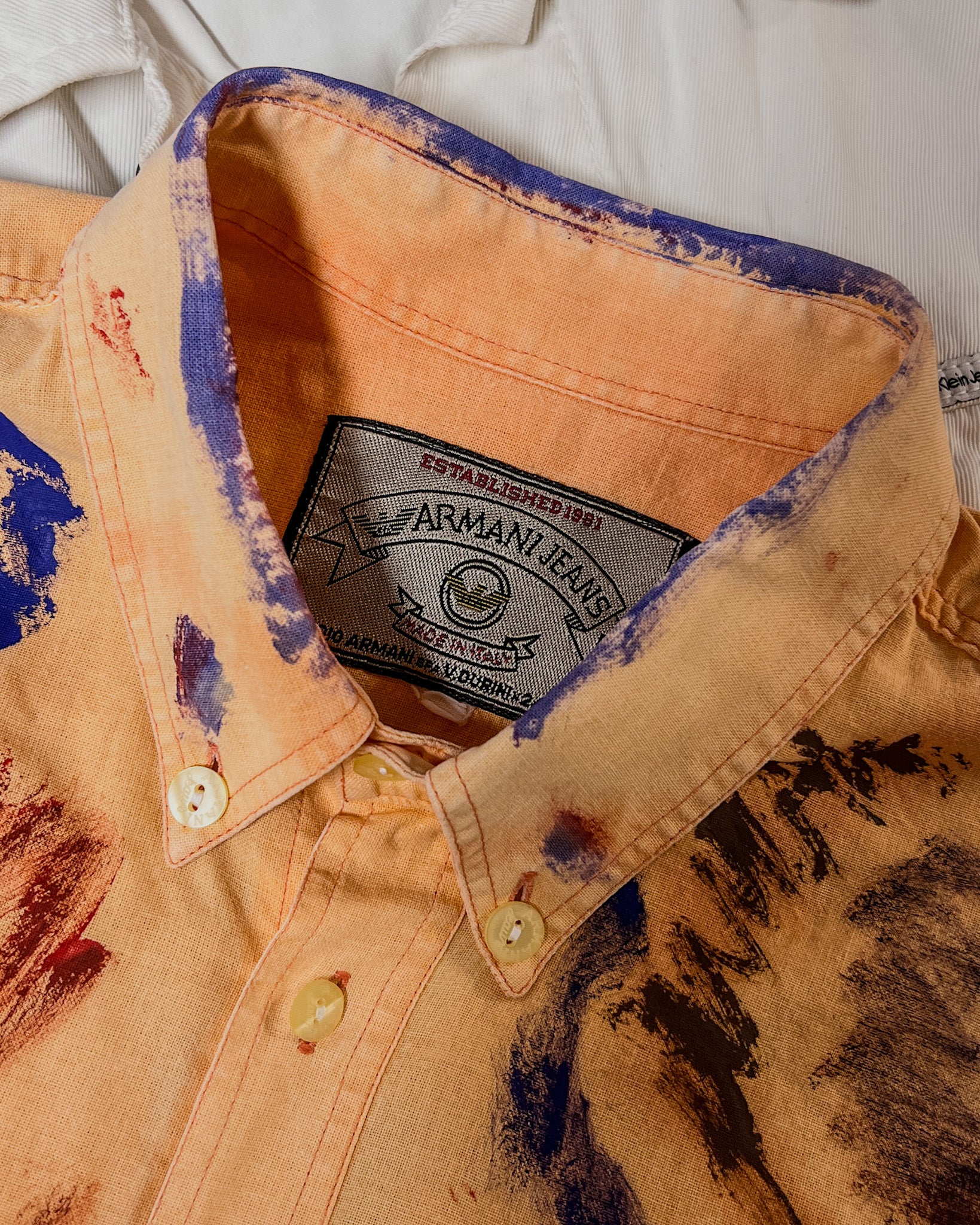 Armani Jeans  Camicia Tie Dye  L
