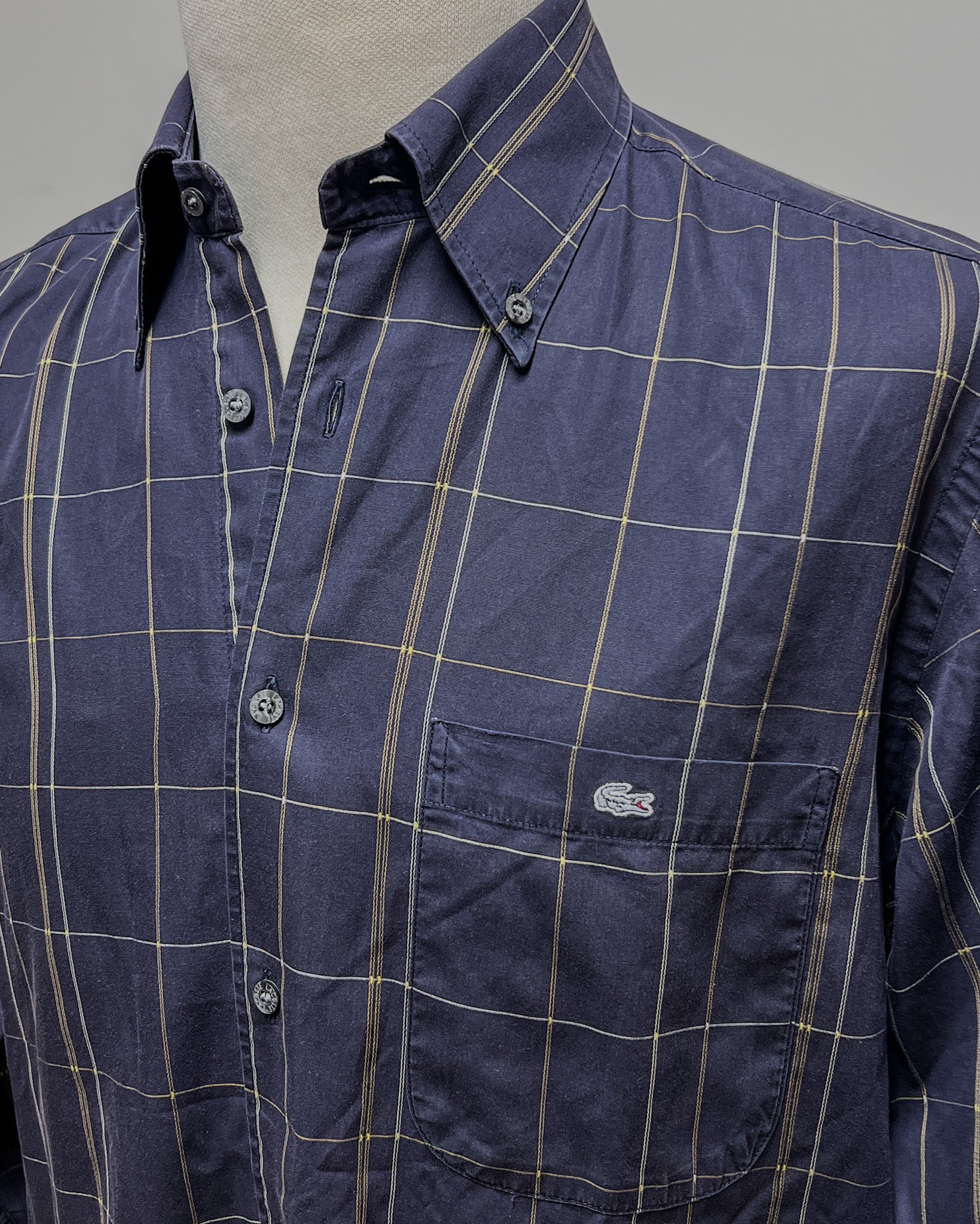 Lacoste  Camicia a Quadri  L