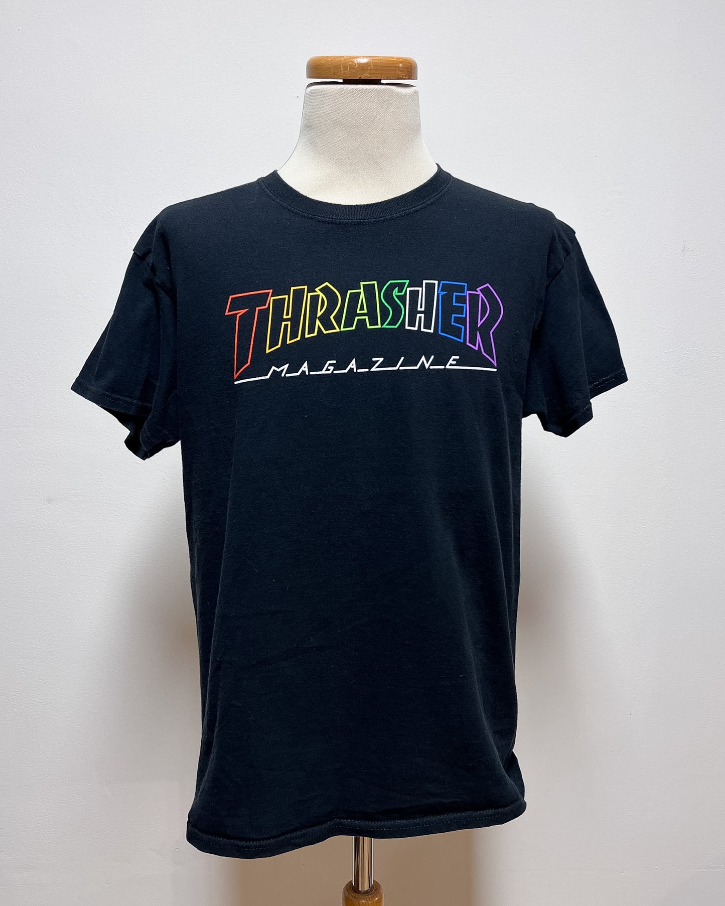 Trasher Mag  Rainbow Tee  L