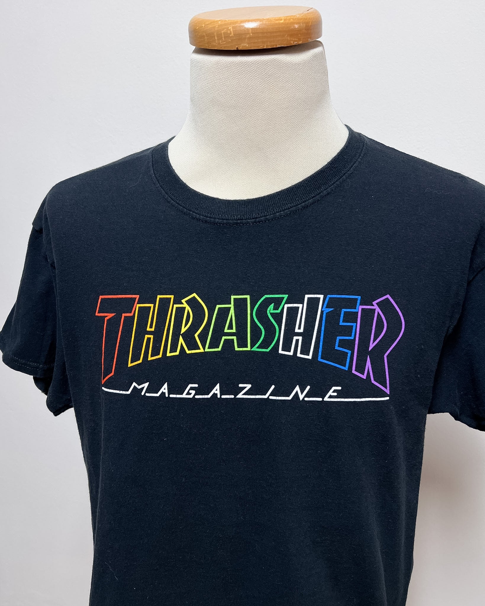 Trasher Mag  Rainbow Tee  L