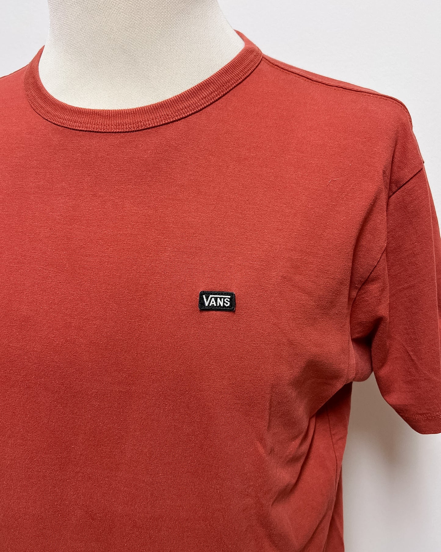 Vans  vintage Orange Tee  M Over