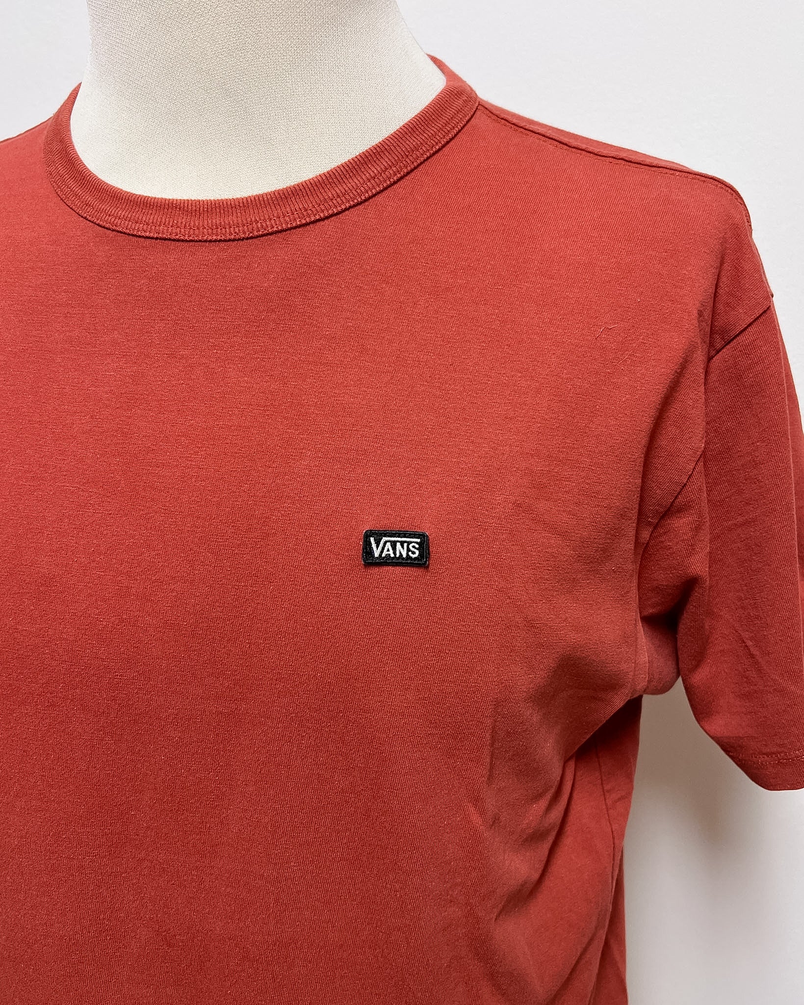 Vans  vintage Orange Tee  M Over