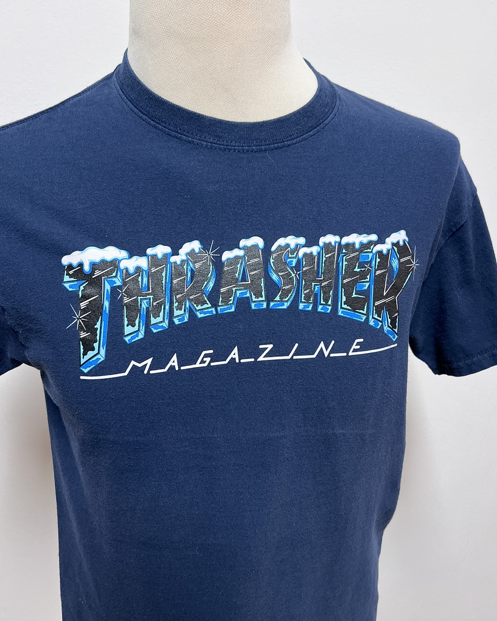 Trasher Mag   Snow Tee  L