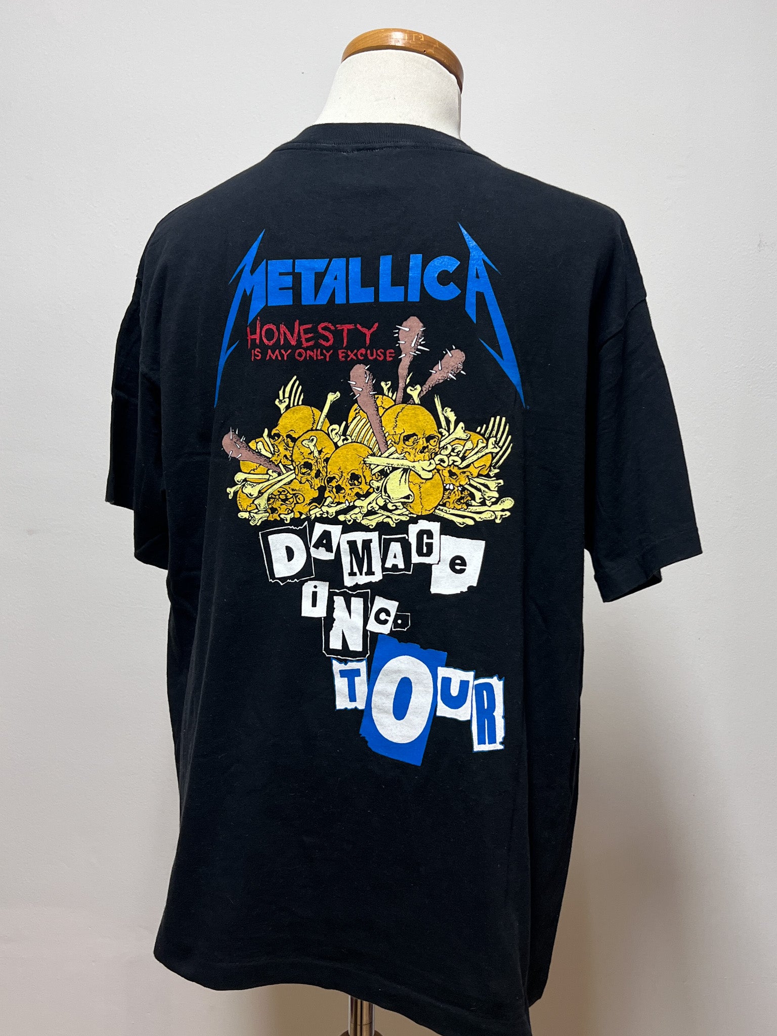 Metallica  Tshirt Grafica in Cotone . XL