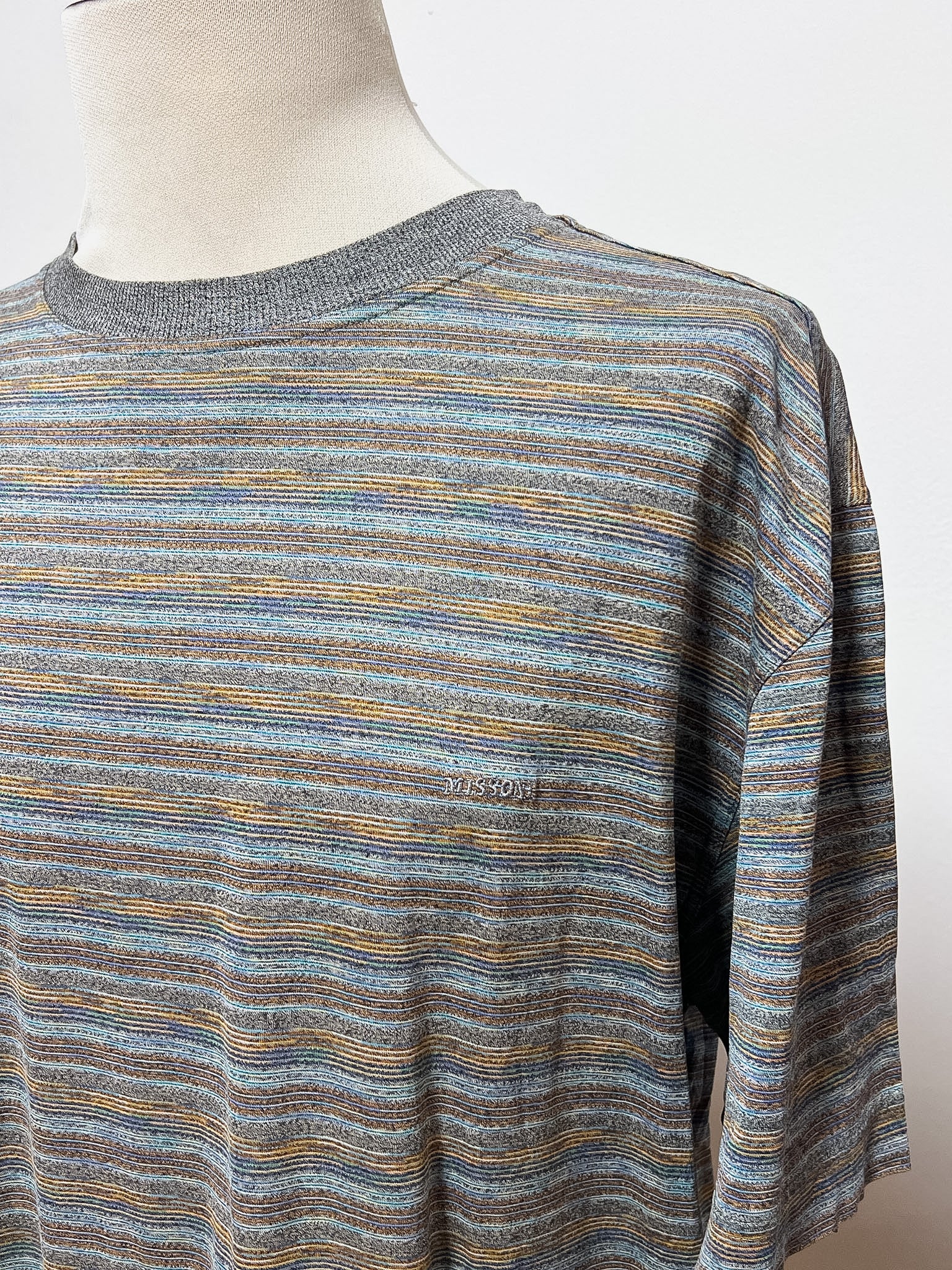 Missoni  Striped Printed Vintage Tee - XXL