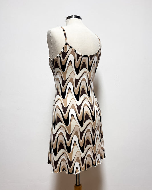 Mini Dress Anni 70 - S