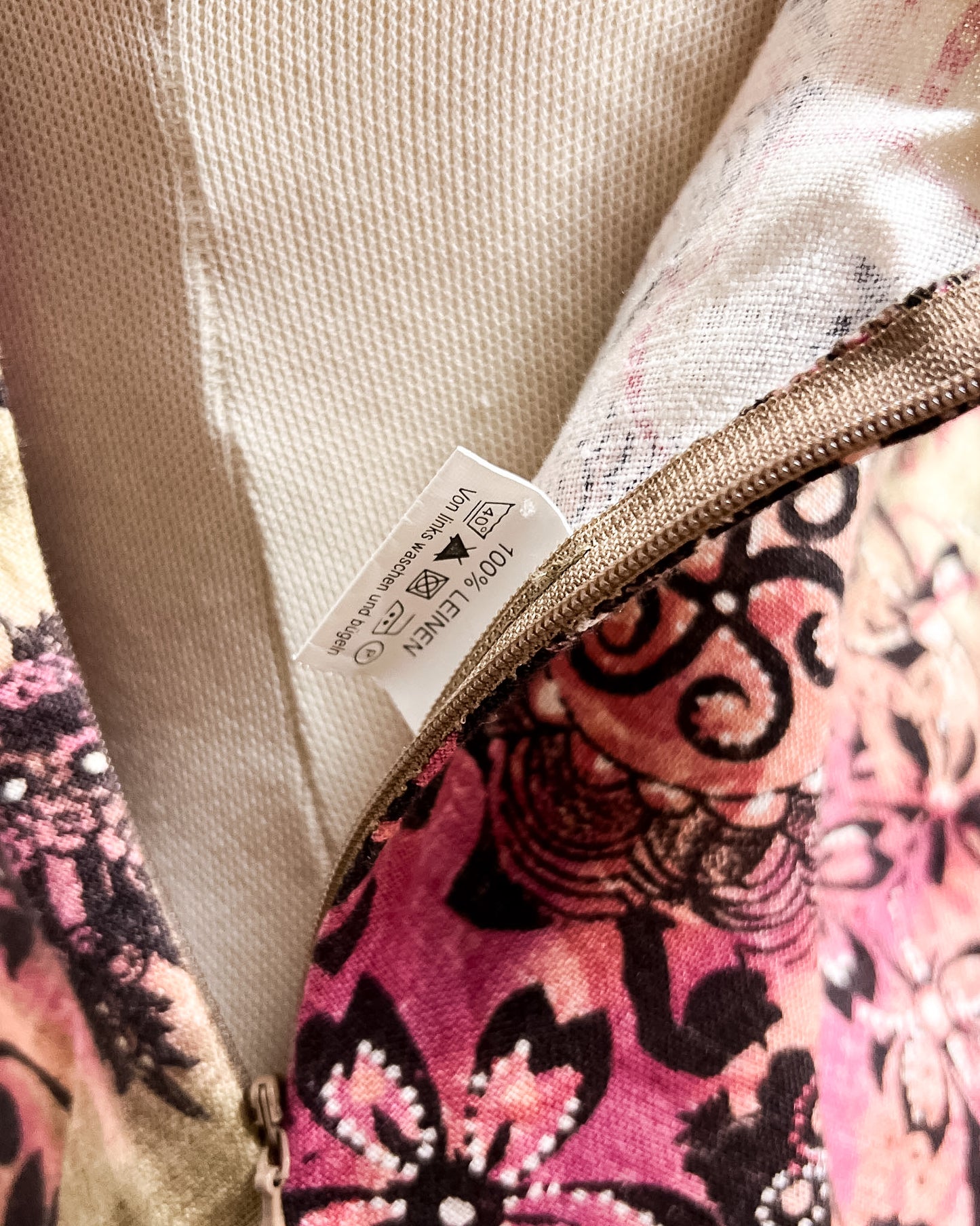 Vestitino a Fiori in Lino  L