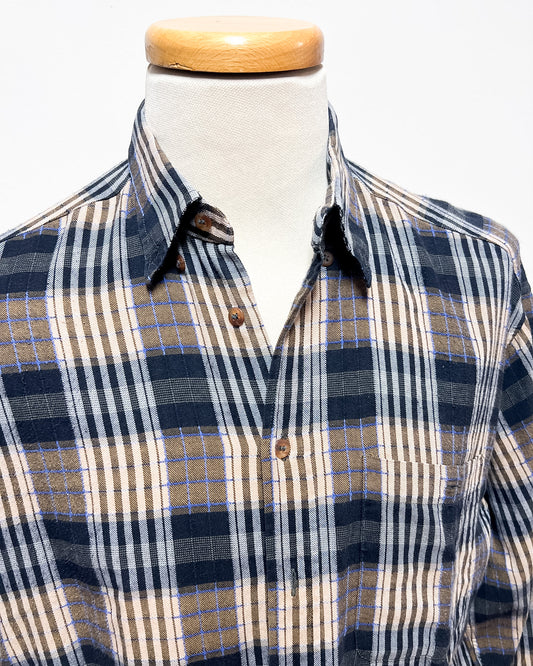 CAmicia a Quadri in Cotone  L