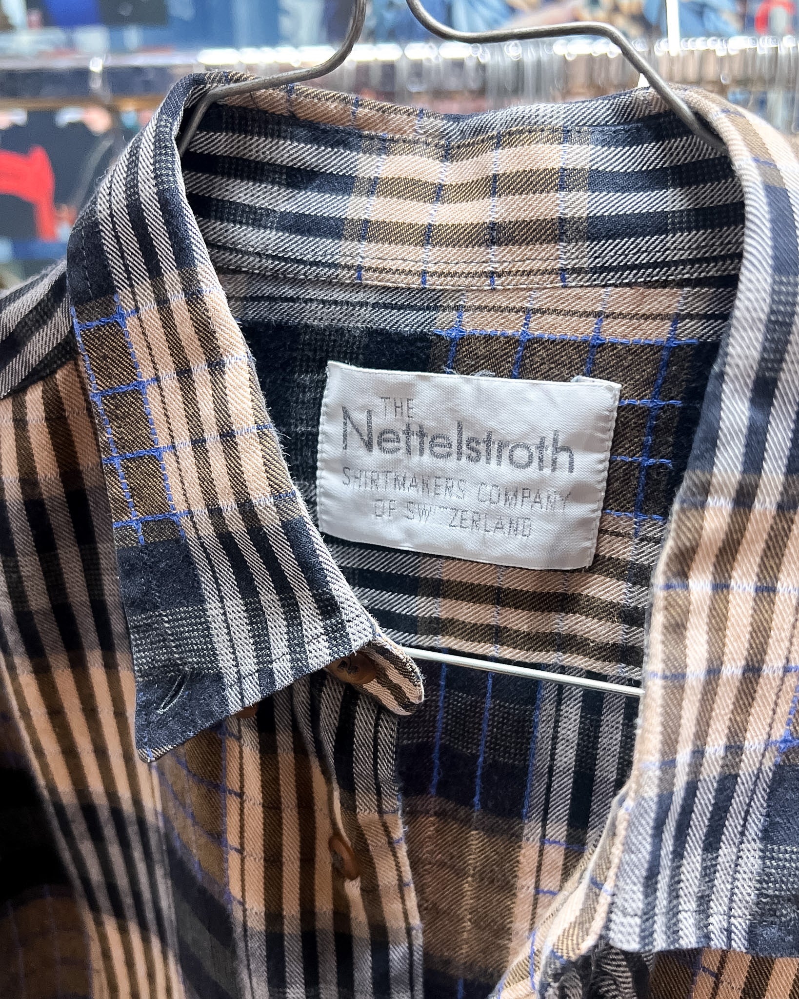 CAmicia a Quadri in Cotone  L