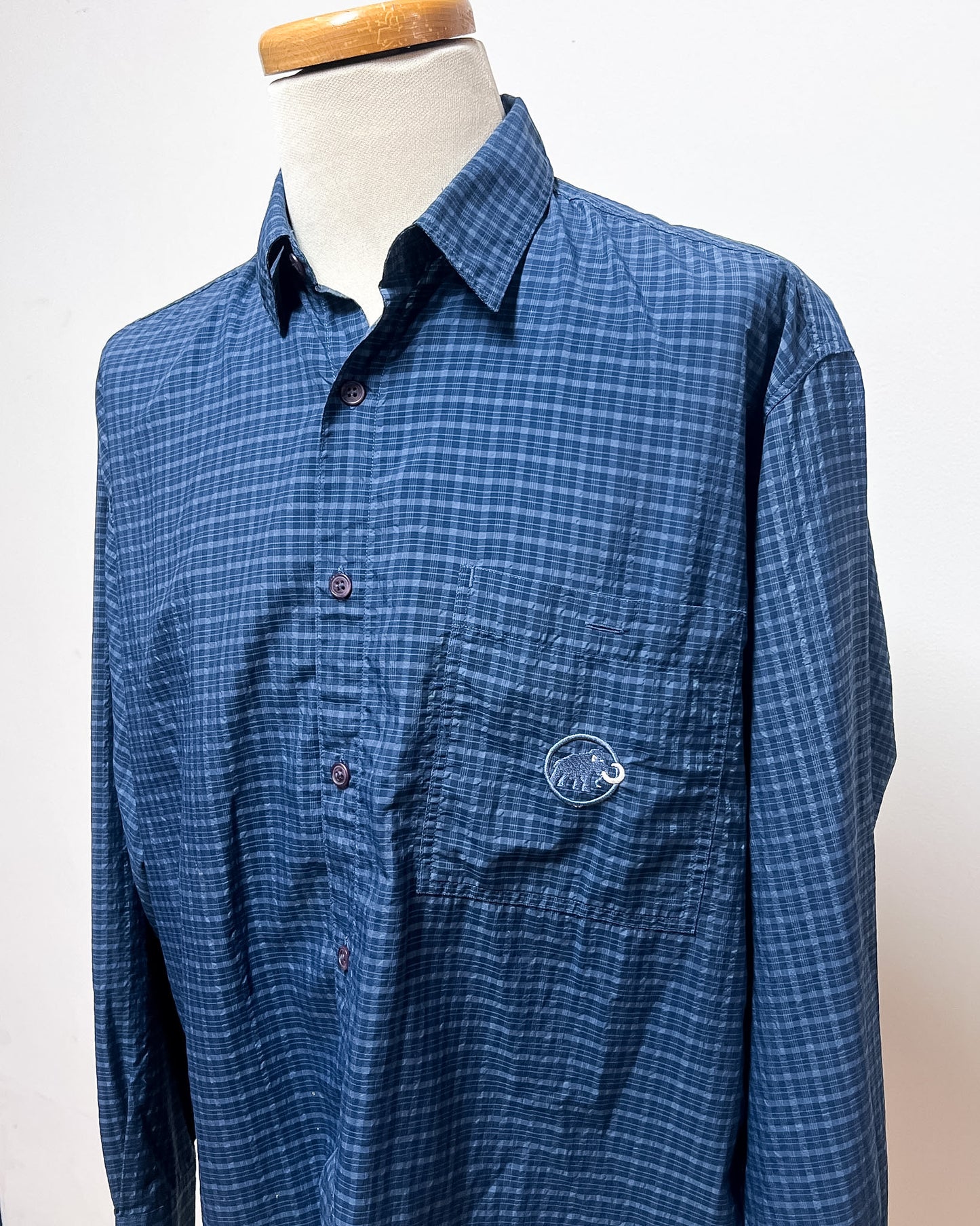Cmammut  Camicia Tech a Quadretti  L Over
