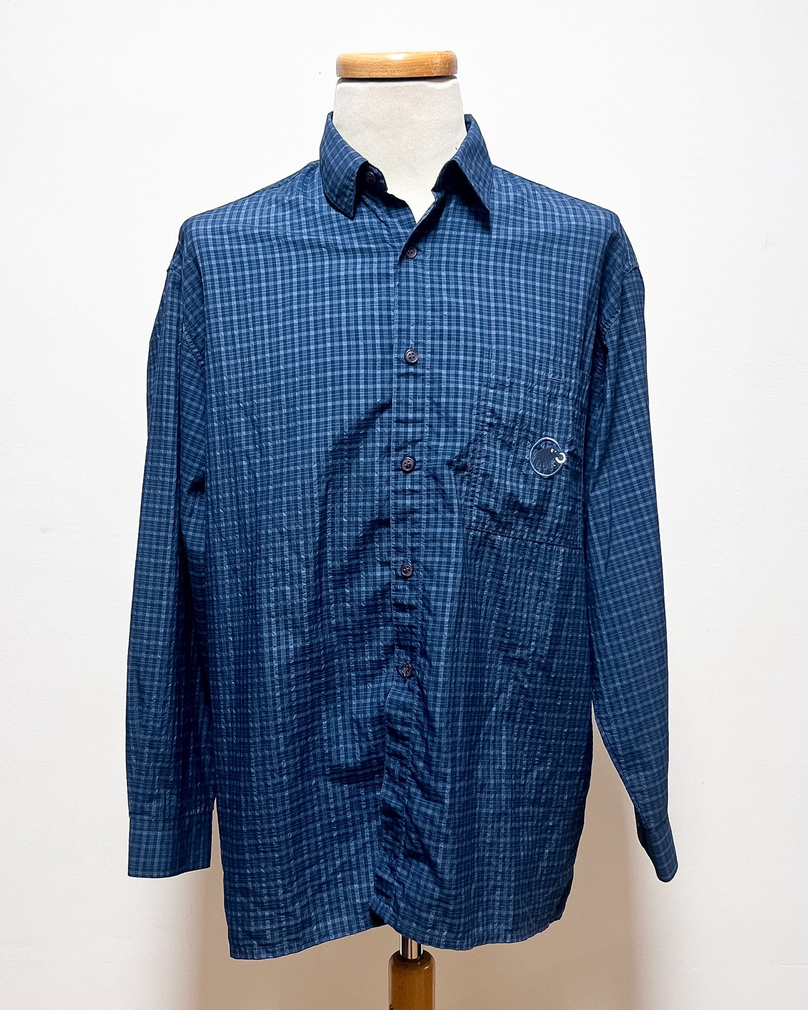 Cmammut  Camicia Tech a Quadretti  L Over