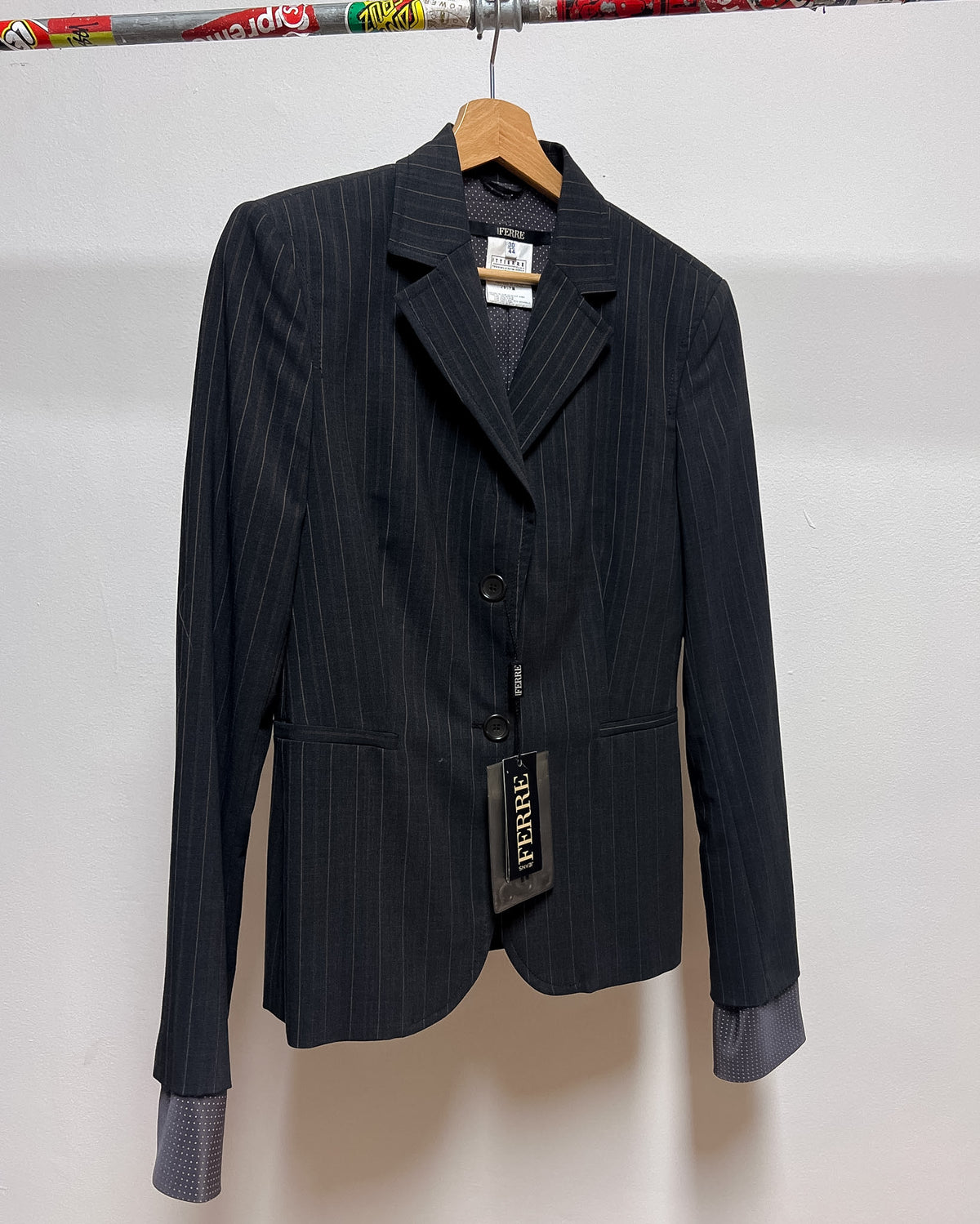 Gianfranco Ferre - Blazer Donna con Manica Pois - M/L