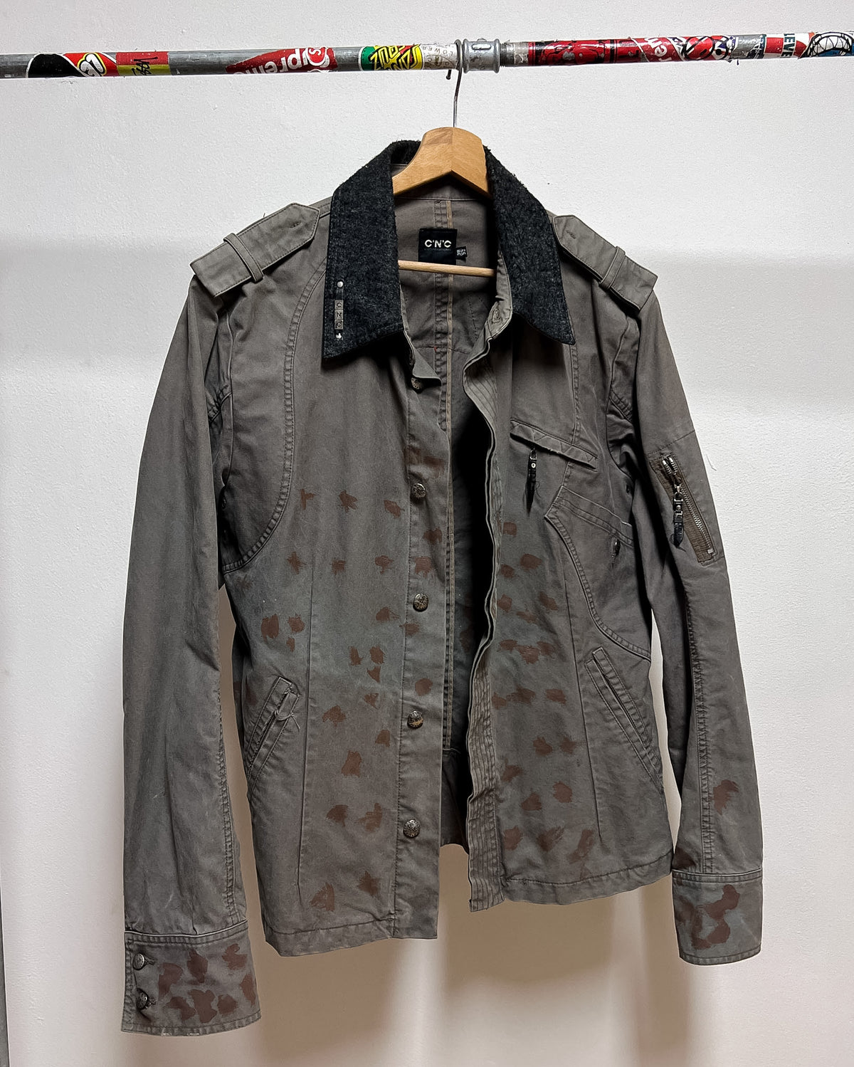 Costume National - Giacca Patch Soul Rider - XL
