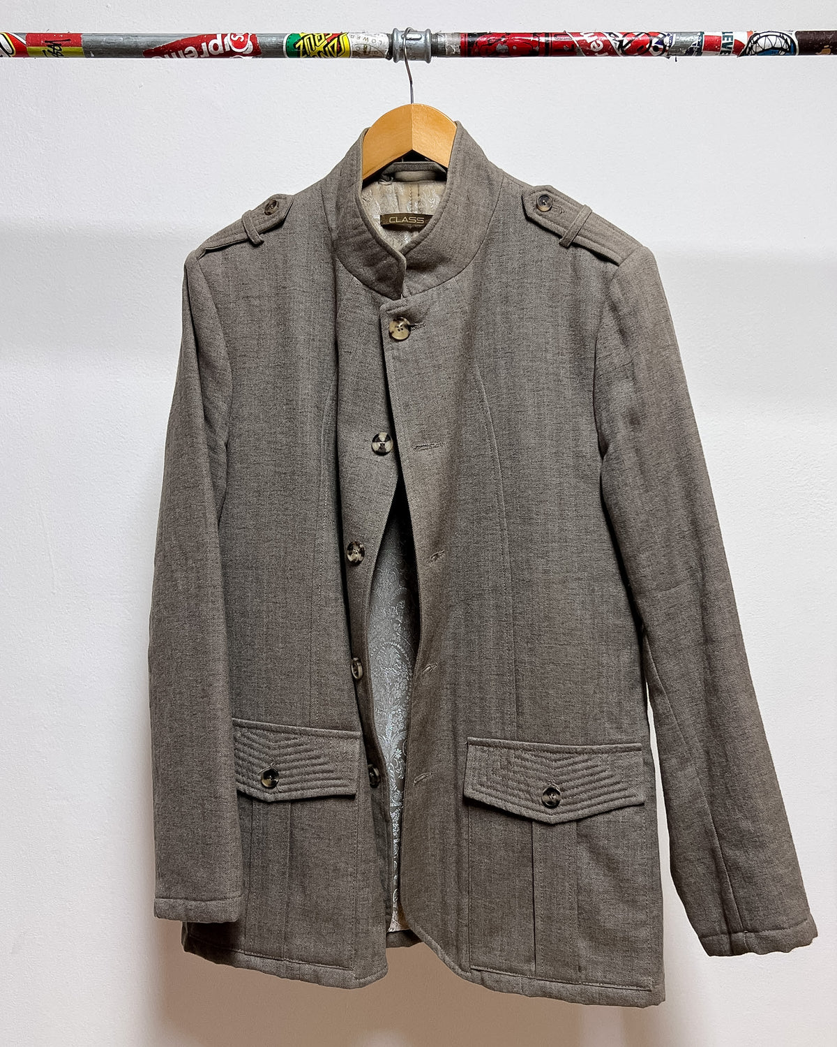 Class by Cavalli - Giaccone in Misto Lana - XL