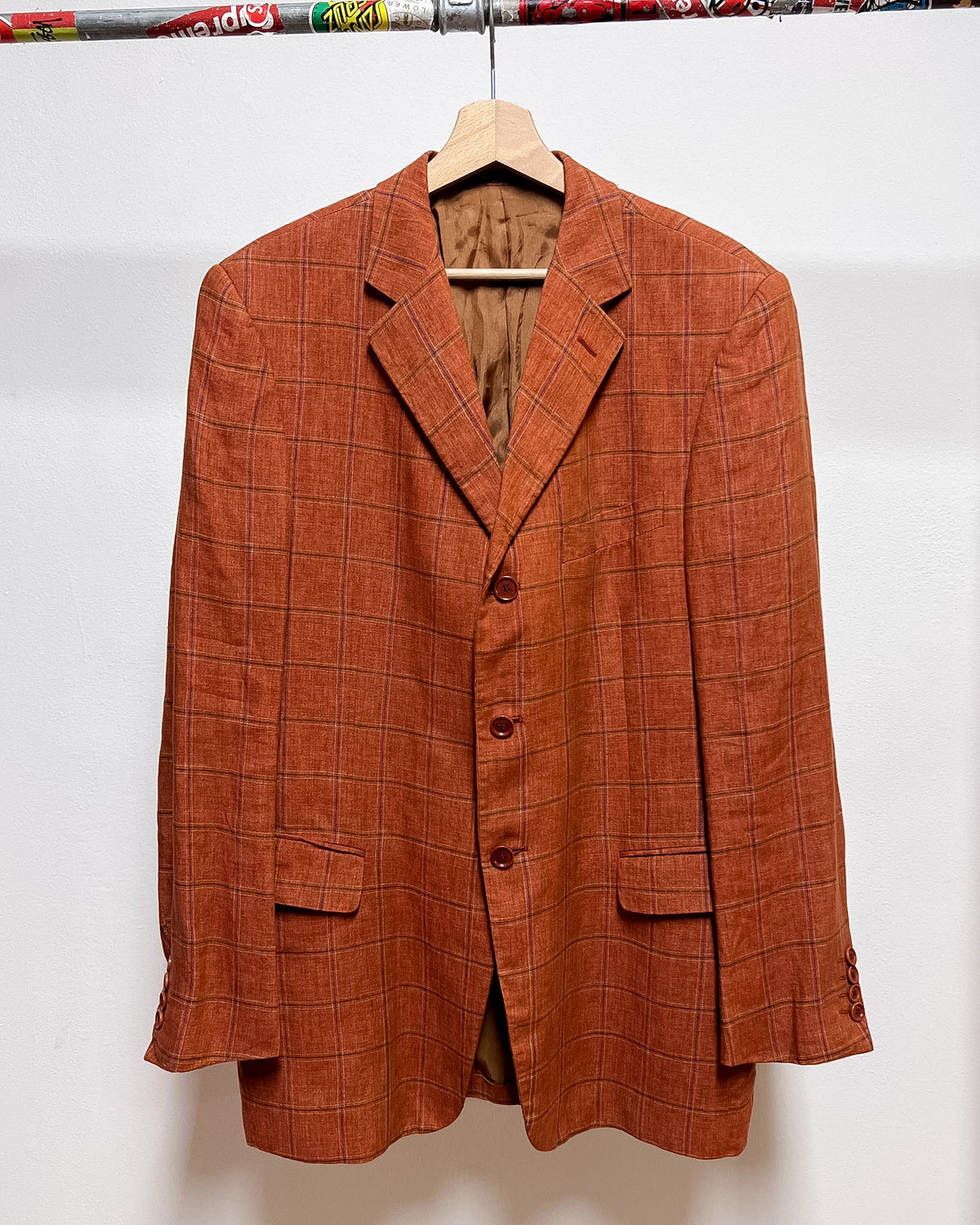 Palzieri - Giacca Blazer Puro Lino - L