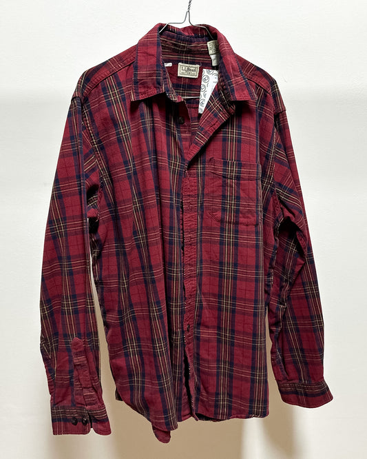 LL Bean - Camicia a Quadri - L