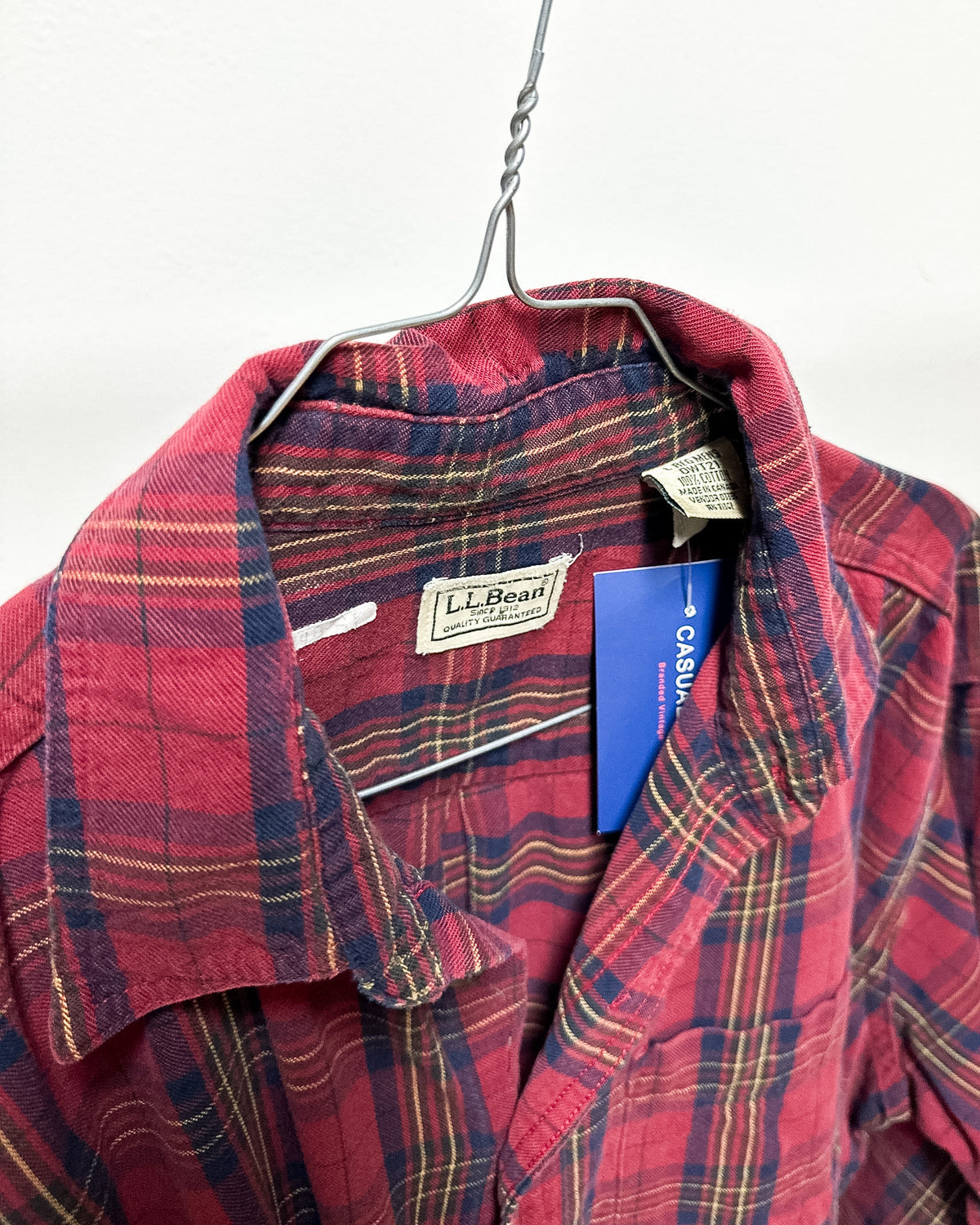 LL Bean - Camicia a Quadri - L