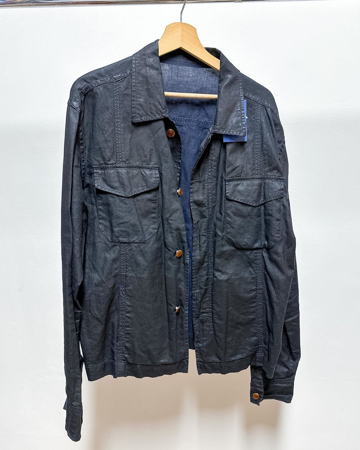 Etro  Giacca Leggera Lino Cerato  XL
