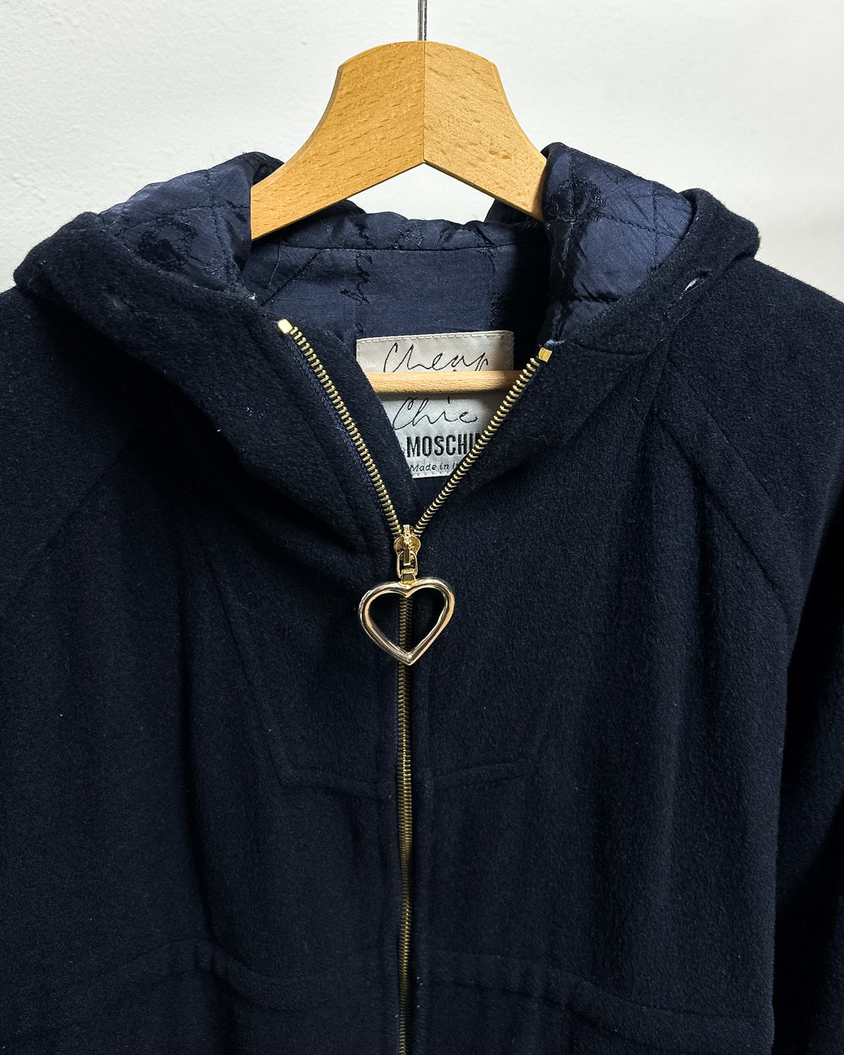Moschino  Cappotto in Lana Made in Italy  M