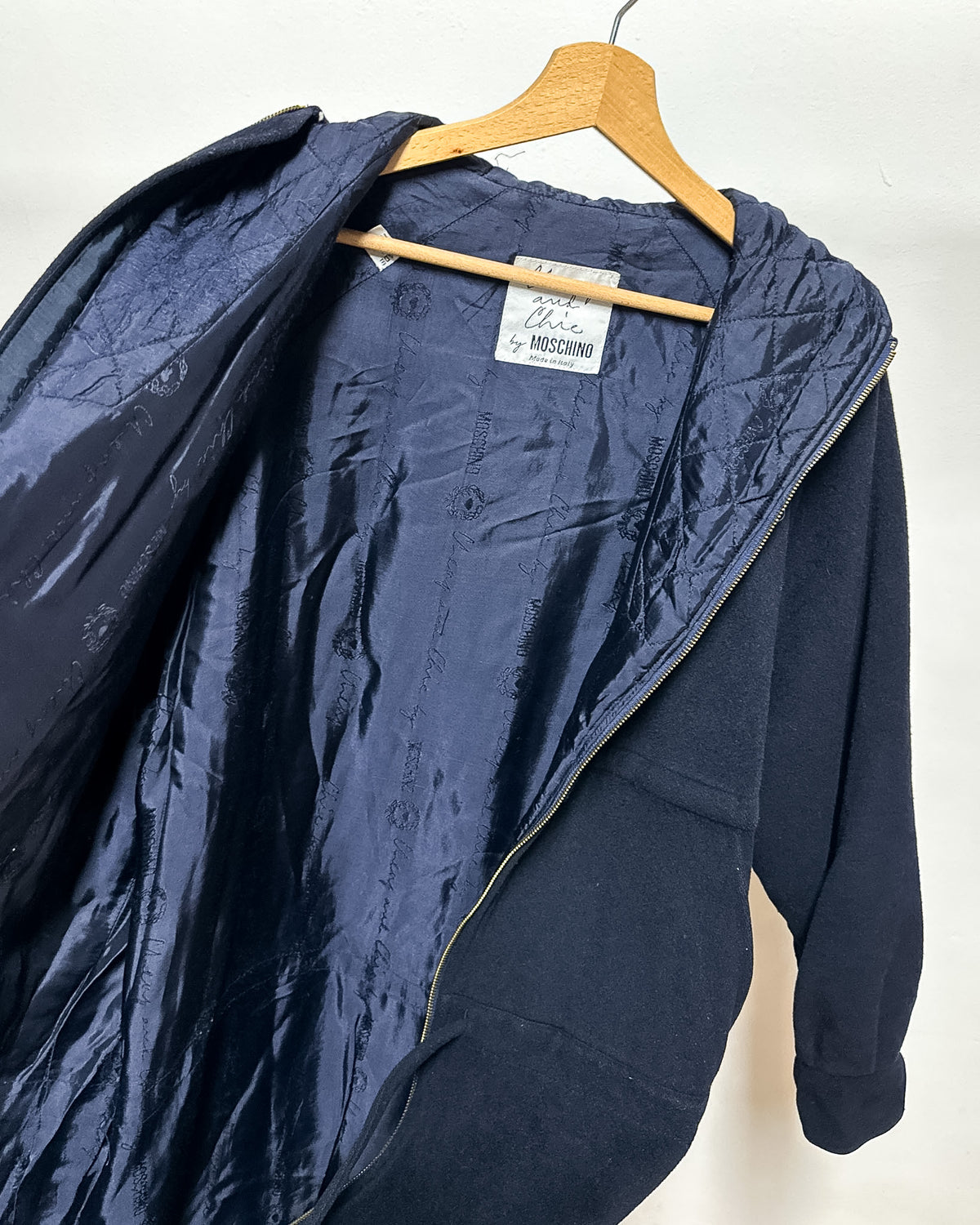 Moschino  Cappotto in Lana Made in Italy  M