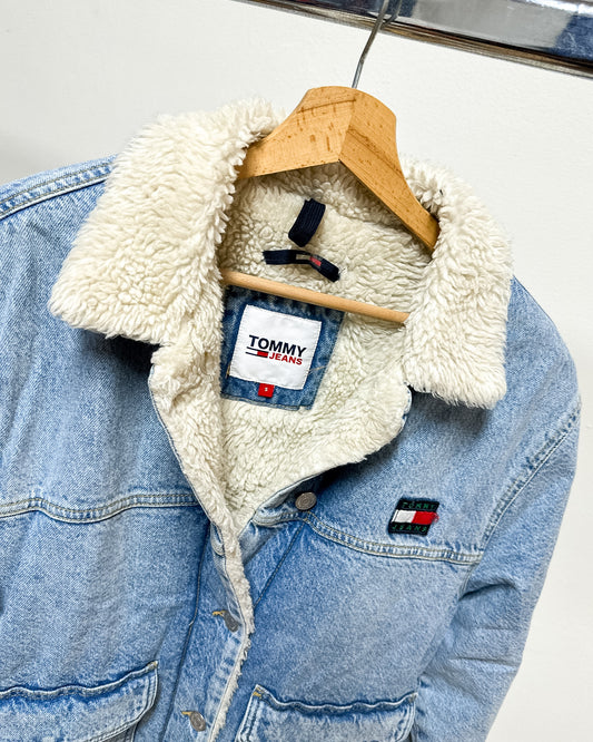 Tommy Jeans  Sherpa Denim Jacket  S