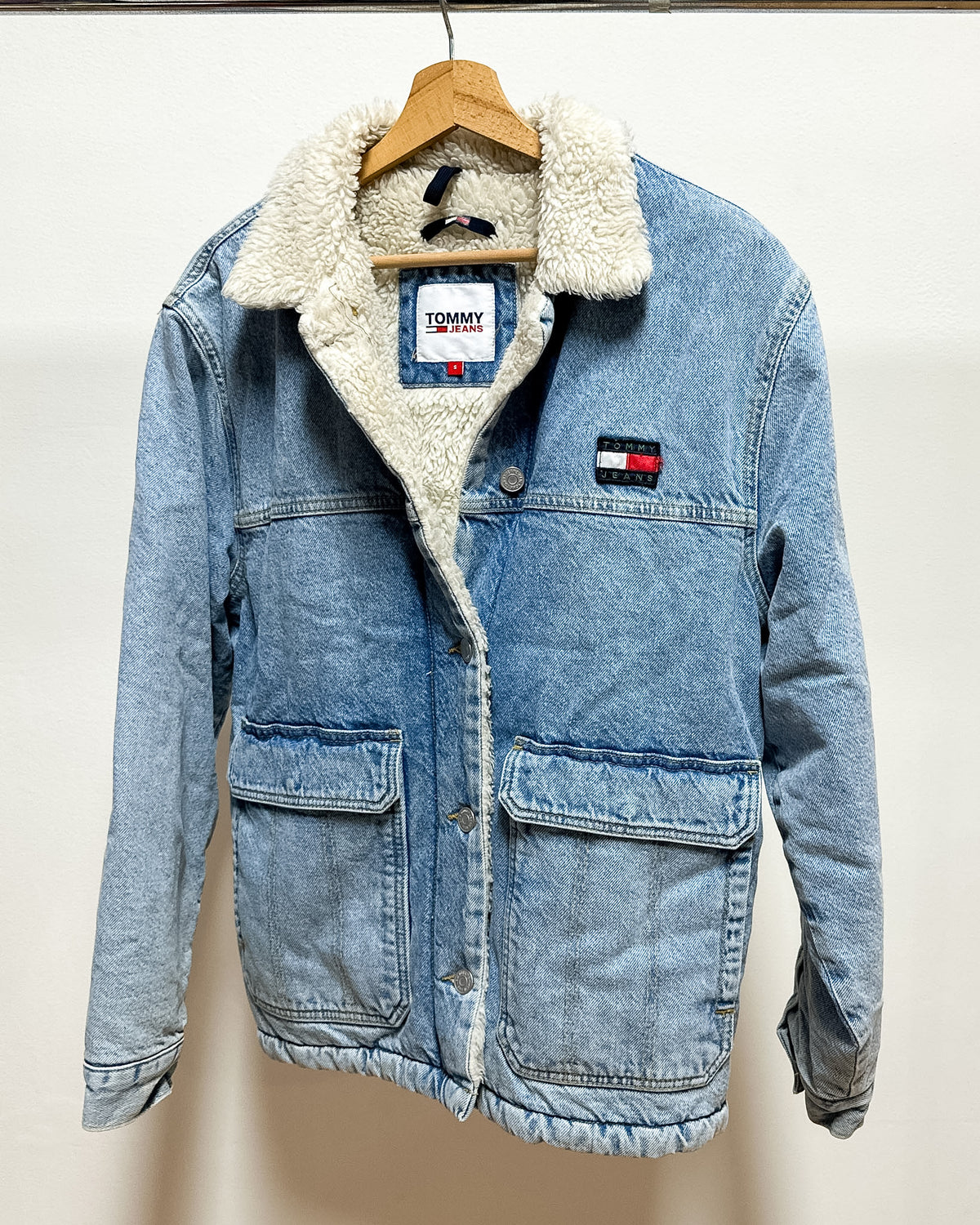 Tommy Jeans  Sherpa Denim Jacket  S