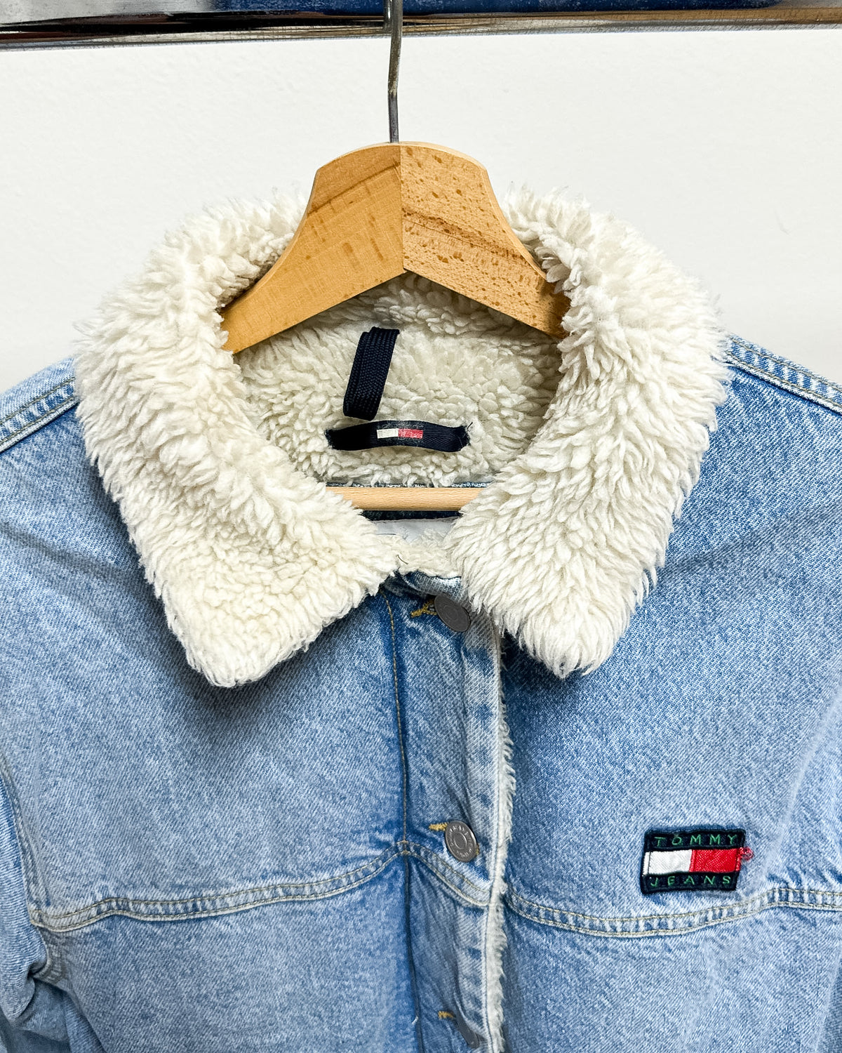 Tommy Jeans  Sherpa Denim Jacket  S