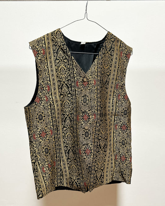 Gilet Decorazioni Dorate  M