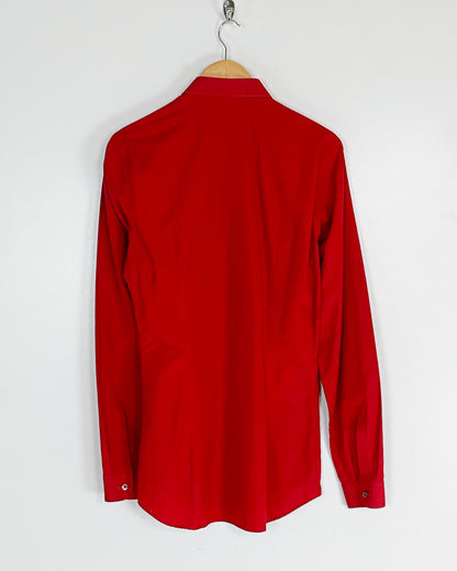 Prada  Camicia Lunga Rossa Taglia 44