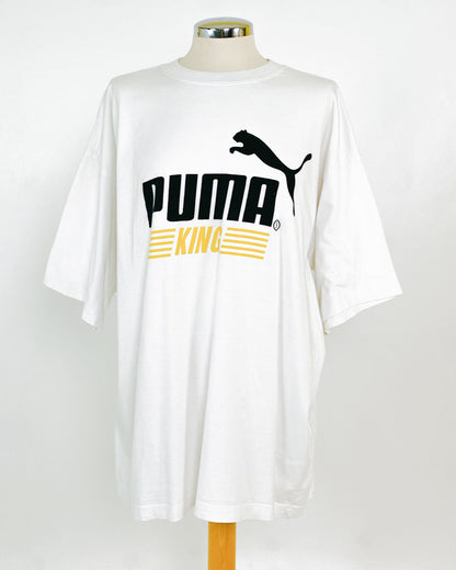 Puma  T-shirt Bianca con Stampa Logo Taglia XL