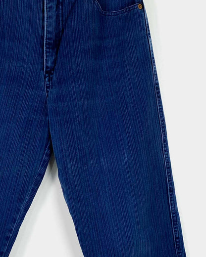 Jeans Vintage Denim a Righe Taglia S