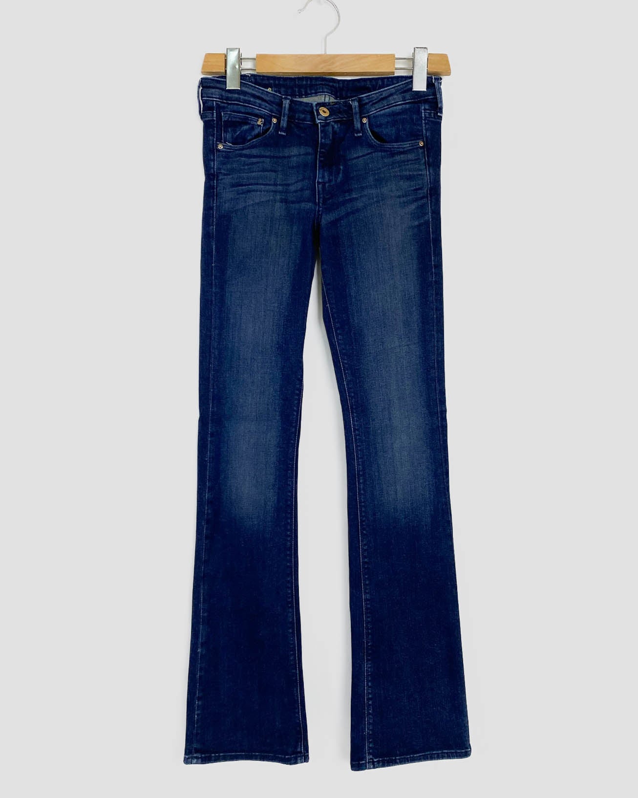 Skinny Jeans Bootcut Low Waist Taglia S