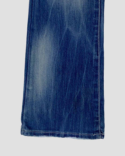 Jeans Low Waist in Stone Wash Taglia S