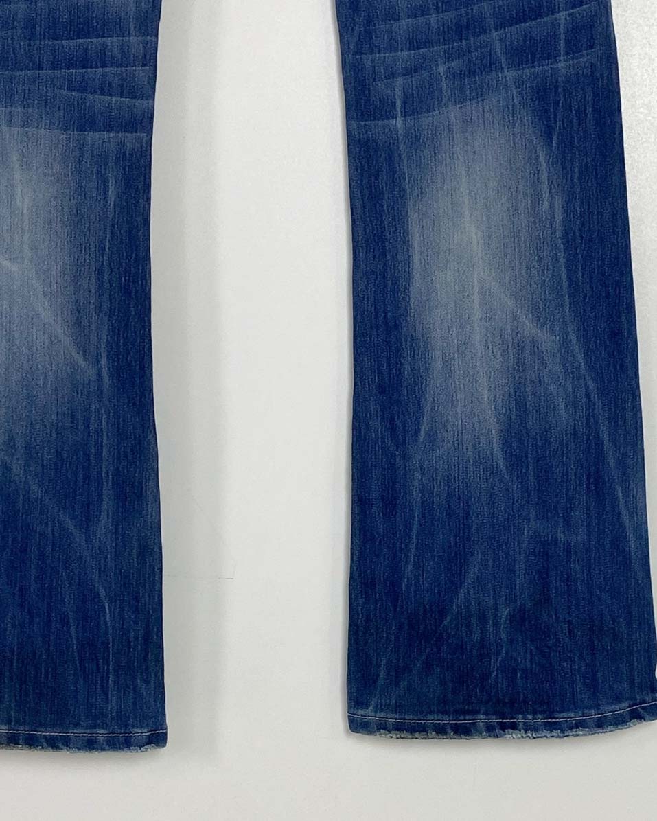 Jeans Low Waist in Stone Wash Taglia S