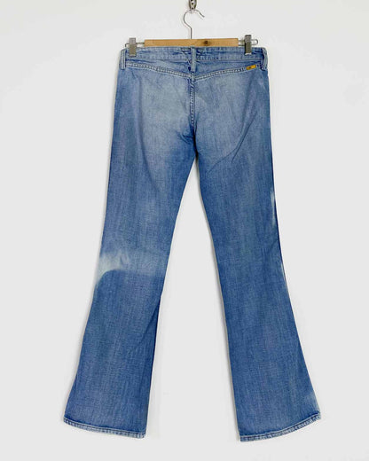 MeltinPot  Jeans Vita Bassa in Stone Wash Taglia M