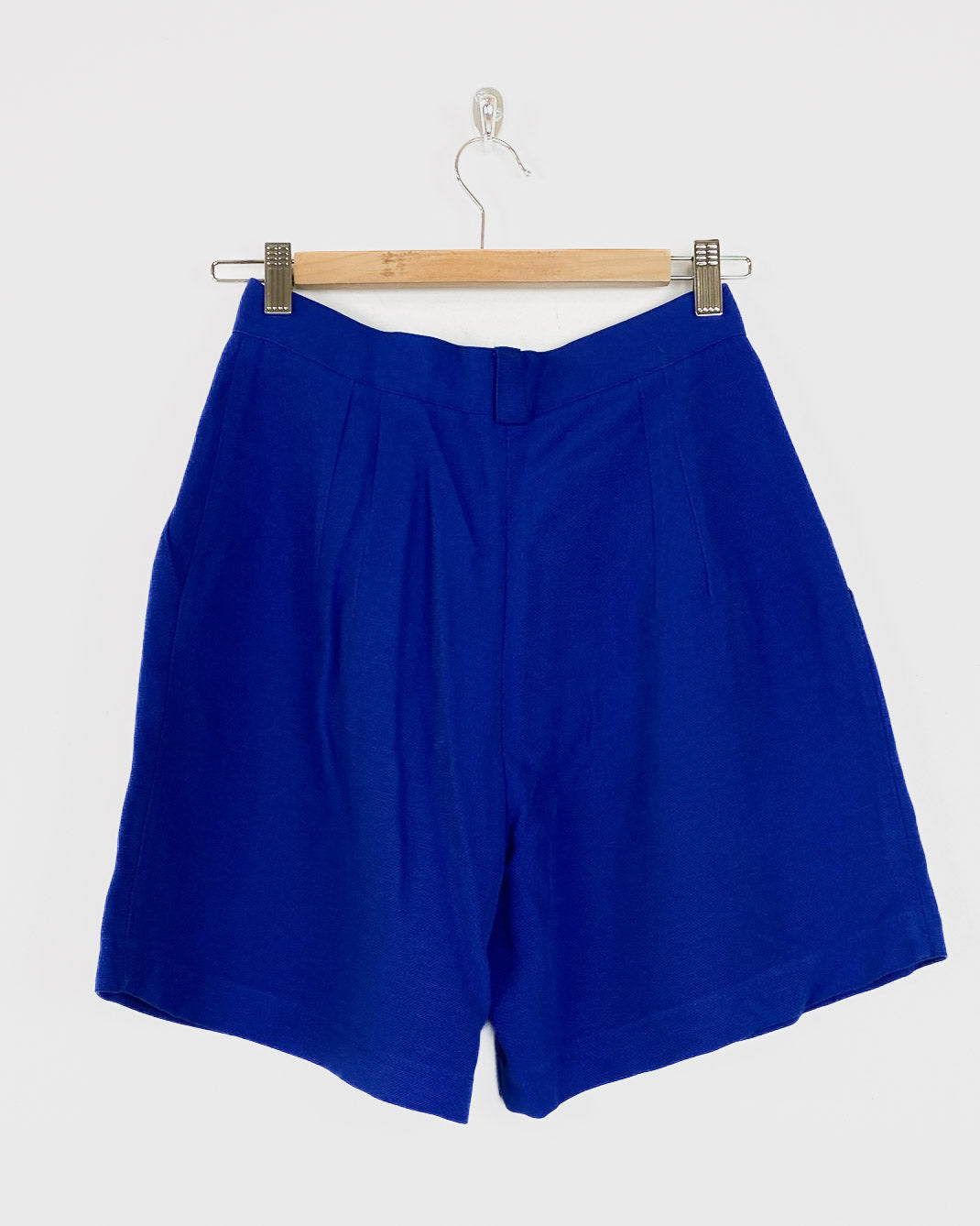 Shorts Blu con Pinces Taglia S