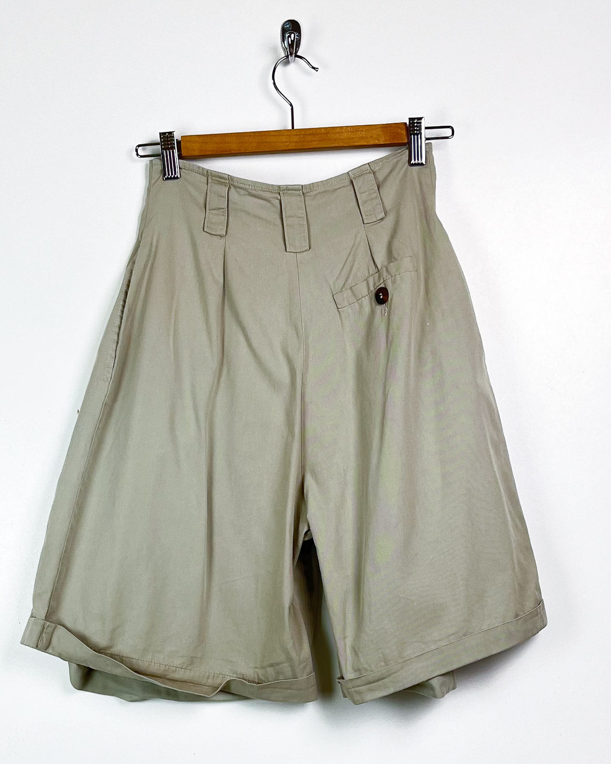 Shorts Vintage Con Pinces Taglia 40