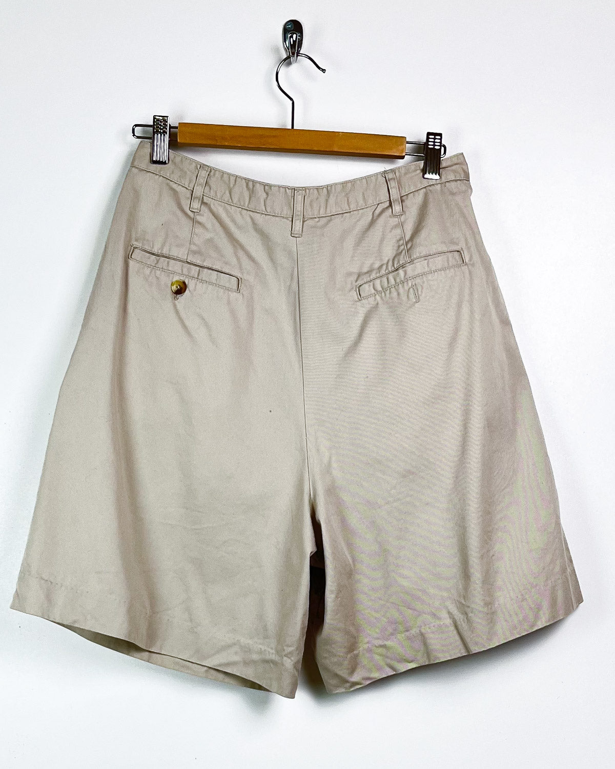 Shorts Vintage Con Pinces Taglia 40