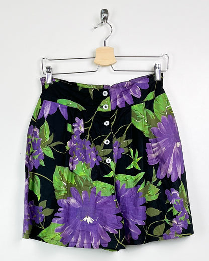 Vintage High Shorts Pants A Fantasia Taglia XL